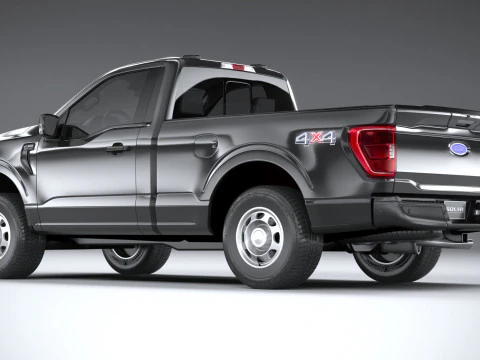 F150 Base 2022 3D Model