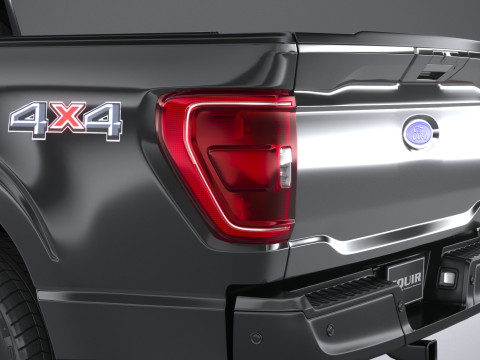 F150 Base 2022 3D Model