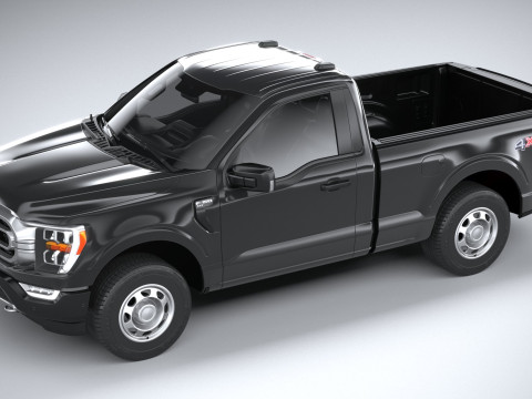 F150 Base 2022 3D Model