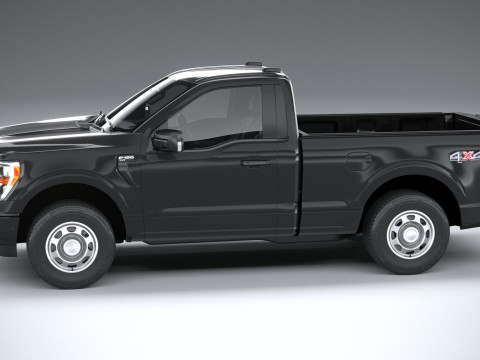 F150 Base 2022 3D Model