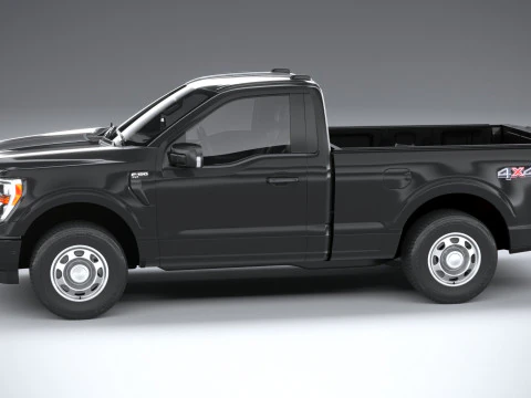 F150 Base 2022 3D Model