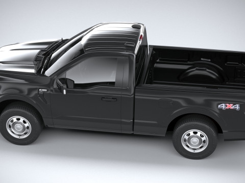 F150 Base 2022 3D Model