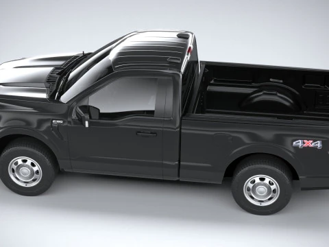 F150 Base 2022 3D Model