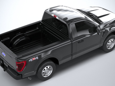 F150 Base 2022 3D Model