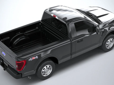 F150 Base 2022 3D Model