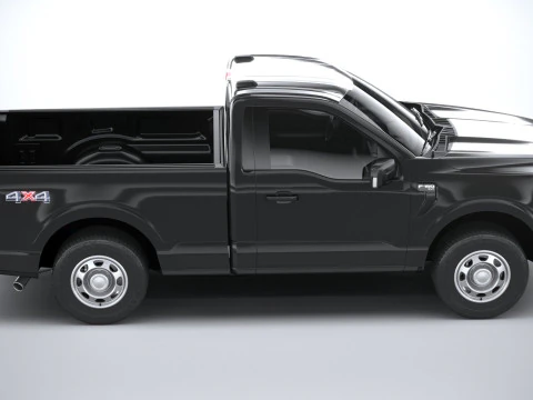 F150 Base 2022 3D Model