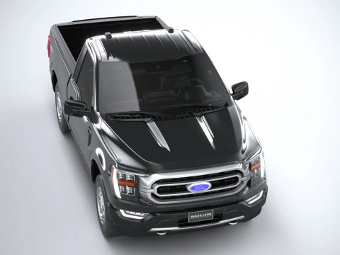 F150 Base 2022 3D Model
