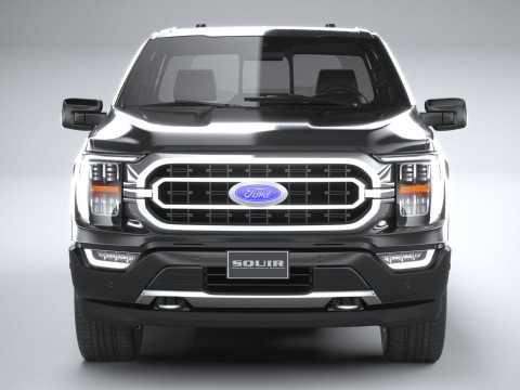 F150 Base 2022 3D Model