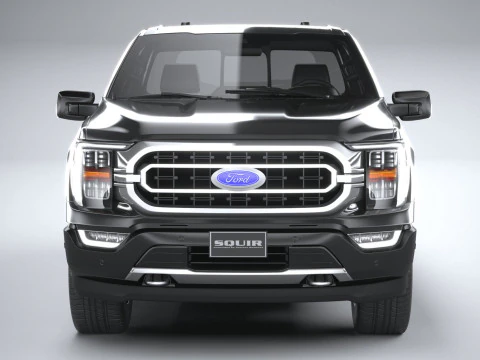 F150 Base 2022 3D Model