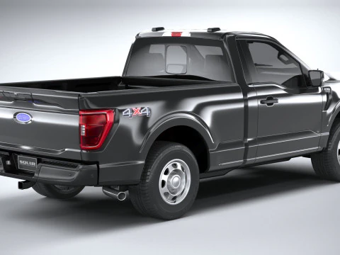 F150 Base 2022 3D Model