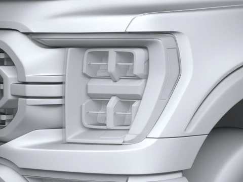 F150 Base 2022 3D Model