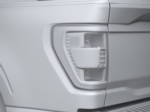 F150 Base 2022 3D Model