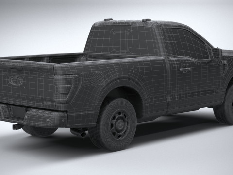 F150 Base 2022 3D Model