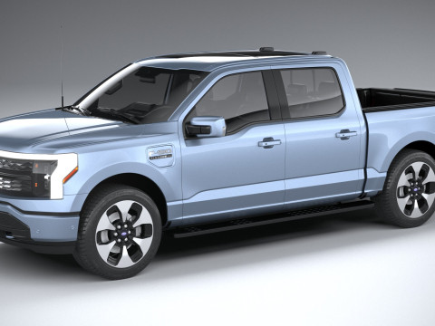 F150 Lightning 2022 Modello 3D