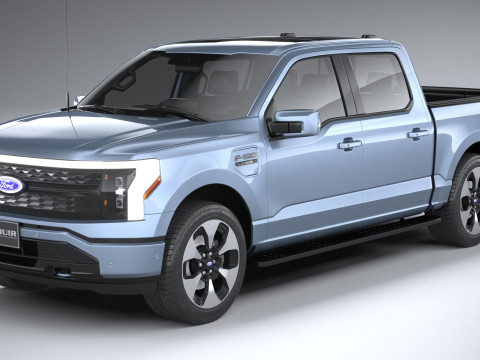 F150 Lightning 2022 3D Model