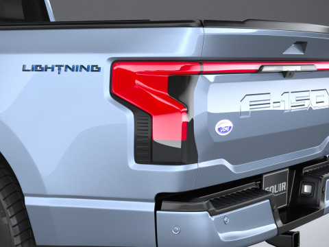F150 Lightning 2022 3D Model