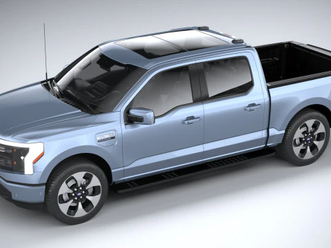 F150 Lightning 2022 3D Model