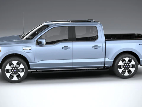 F150 Lightning 2022 3D Model