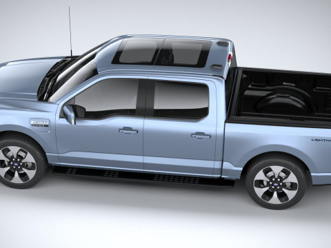 F150 Lightning 2022 3D Model