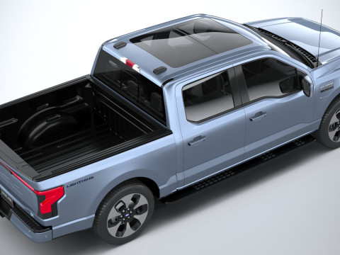 F150 Lightning 2022 3D Model