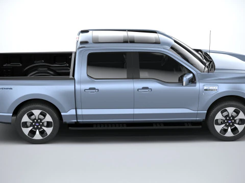 F150 Lightning 2022 3D Model