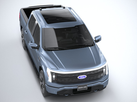 F150 Lightning 2022 3D Model