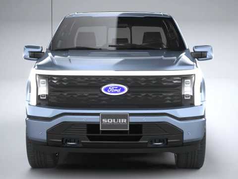 F150 Lightning 2022 3D Model