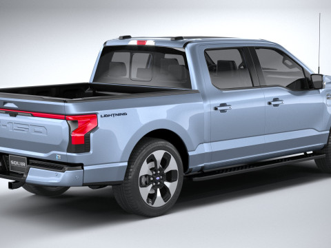 F150 Lightning 2022 3D Model
