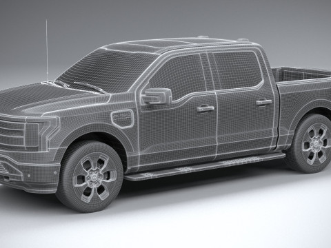 F150 Lightning 2022 3D Model