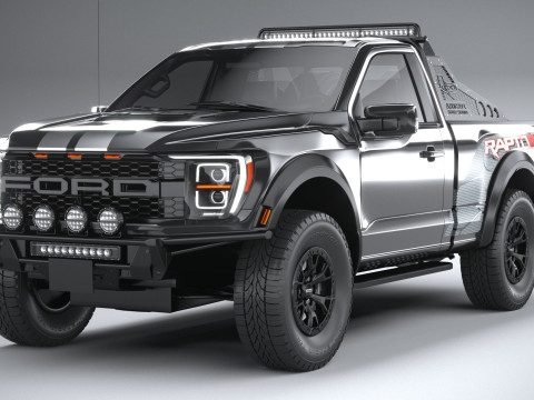 F150 Raptor R 2023 short 3D Модель