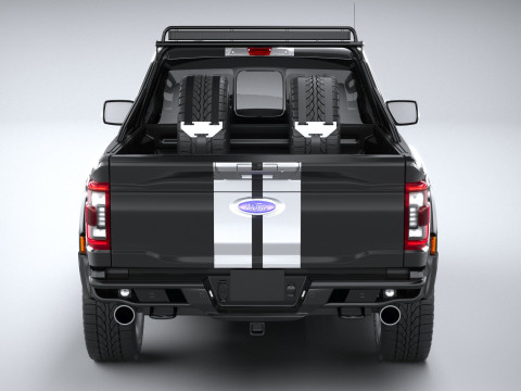 F150 Raptor R 2023 short 3D Модель
