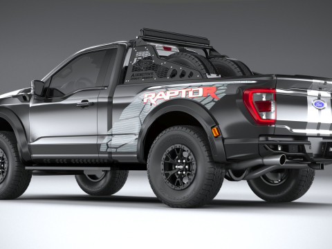 F150 Raptor R 2023 short 3D Модель