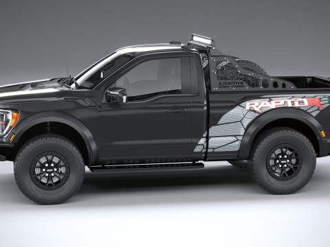 F150 Raptor R 2023 short 3D Модель