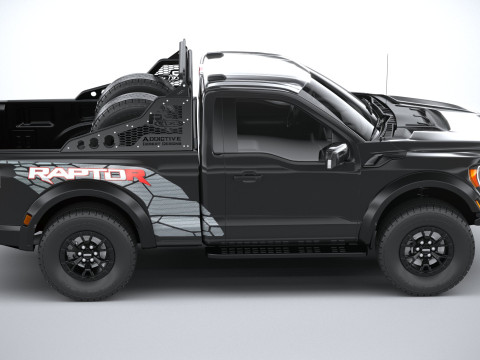 F150 Raptor R 2023 short 3D Модель