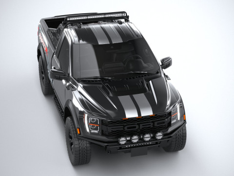 F150 Raptor R 2023 short 3D Модель