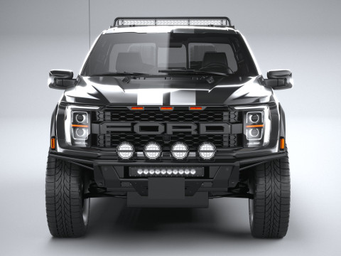 F150 Raptor R 2023 short 3D Модель