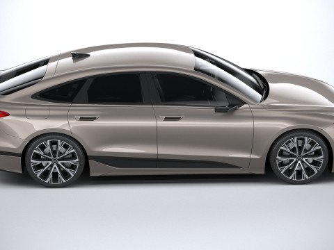 Audi A6 Sportback e-tron 2025 3Dモデル