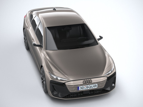 Audi A6 Sportback e-tron 2025 3Dモデル