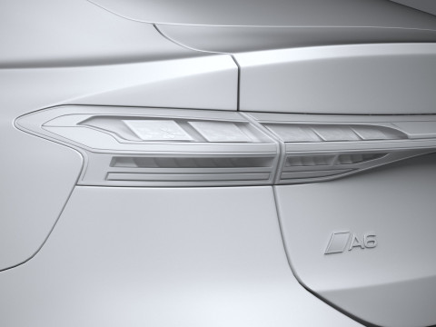 Audi A6 Sportback e-tron 2025 3Dモデル