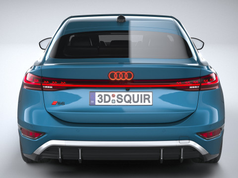 Audi S6 Sportback e-tron 2025 3D 모델