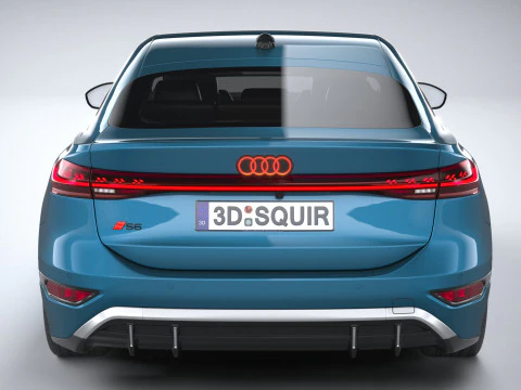 Audi S6 Sportback e-tron 2025 3D Model