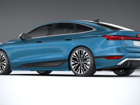 Audi S6 Sportback e-tron 2025 3D 모델