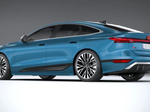 Audi S6 Sportback e-tron 2025 3D Model