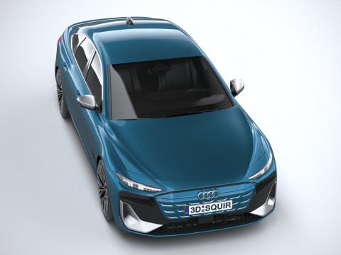Audi S6 Sportback e-tron 2025 3D 모델