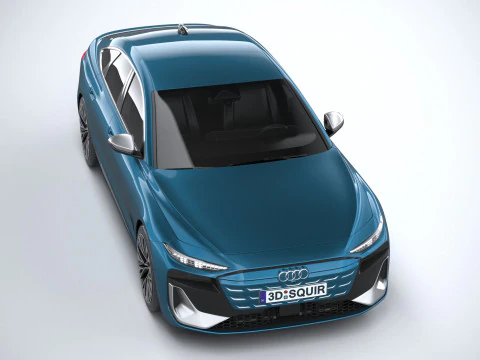 Audi S6 Sportback e-tron 2025 3D Model