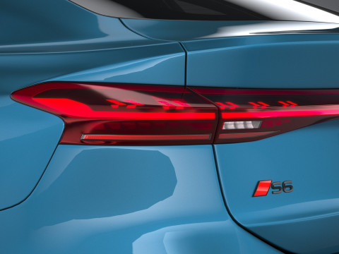 Audi S6 Sportback e-tron 2025 3D 모델