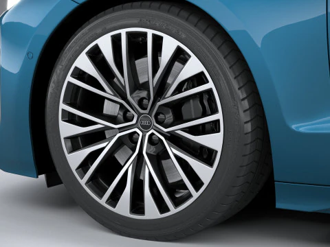 Audi S6 Sportback e-tron 2025 3D Model