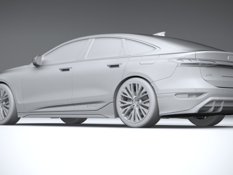 Audi S6 Sportback e-tron 2025 3D 모델