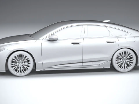 Audi S6 Sportback e-tron 2025 3D Model