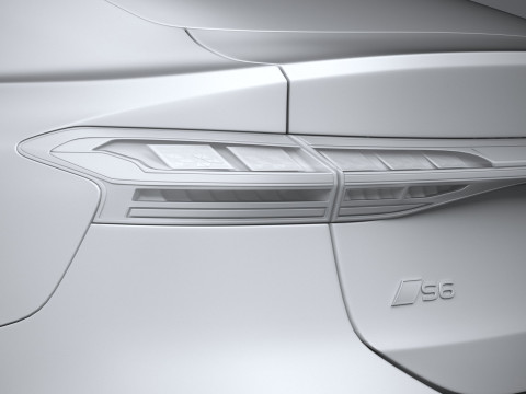 Audi S6 Sportback e-tron 2025 3D 모델